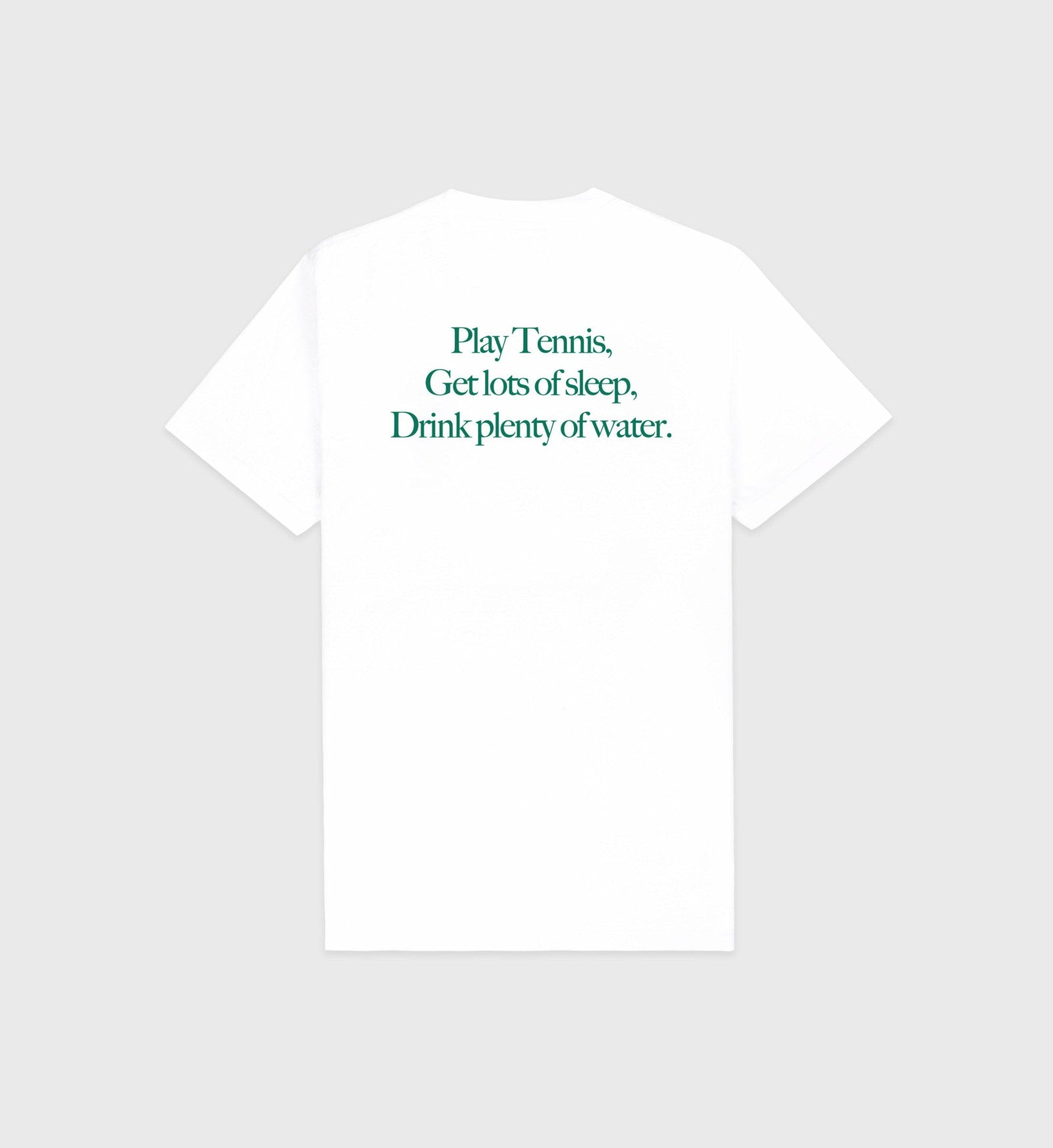 Play Tennis T-Shirt - White Sporty & Rich Outlet