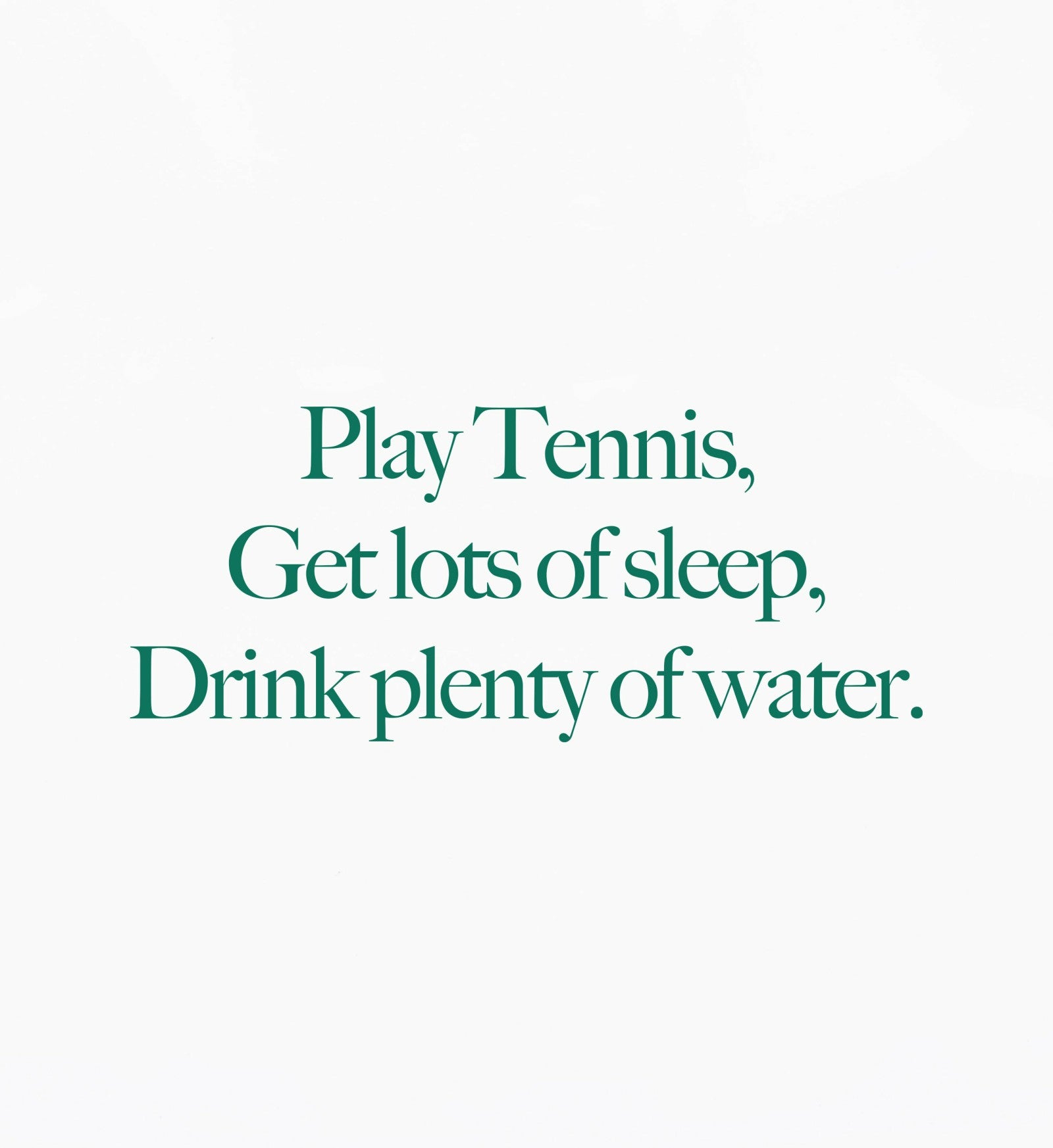 Play Tennis T-Shirt - White Sporty & Rich Outlet