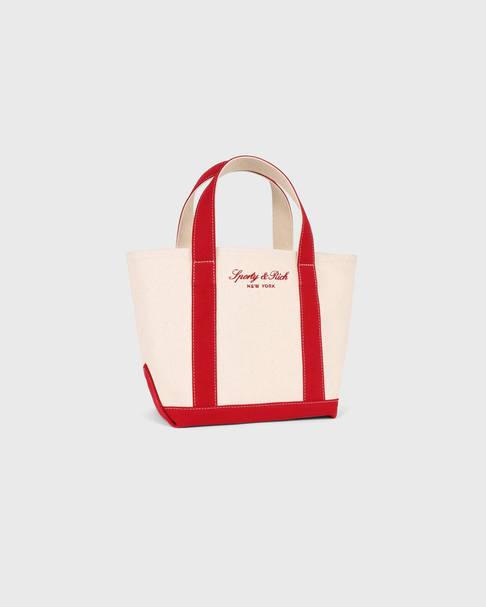 Signature NY Logo Mini Tote - Natural Sporty & Rich Outlet