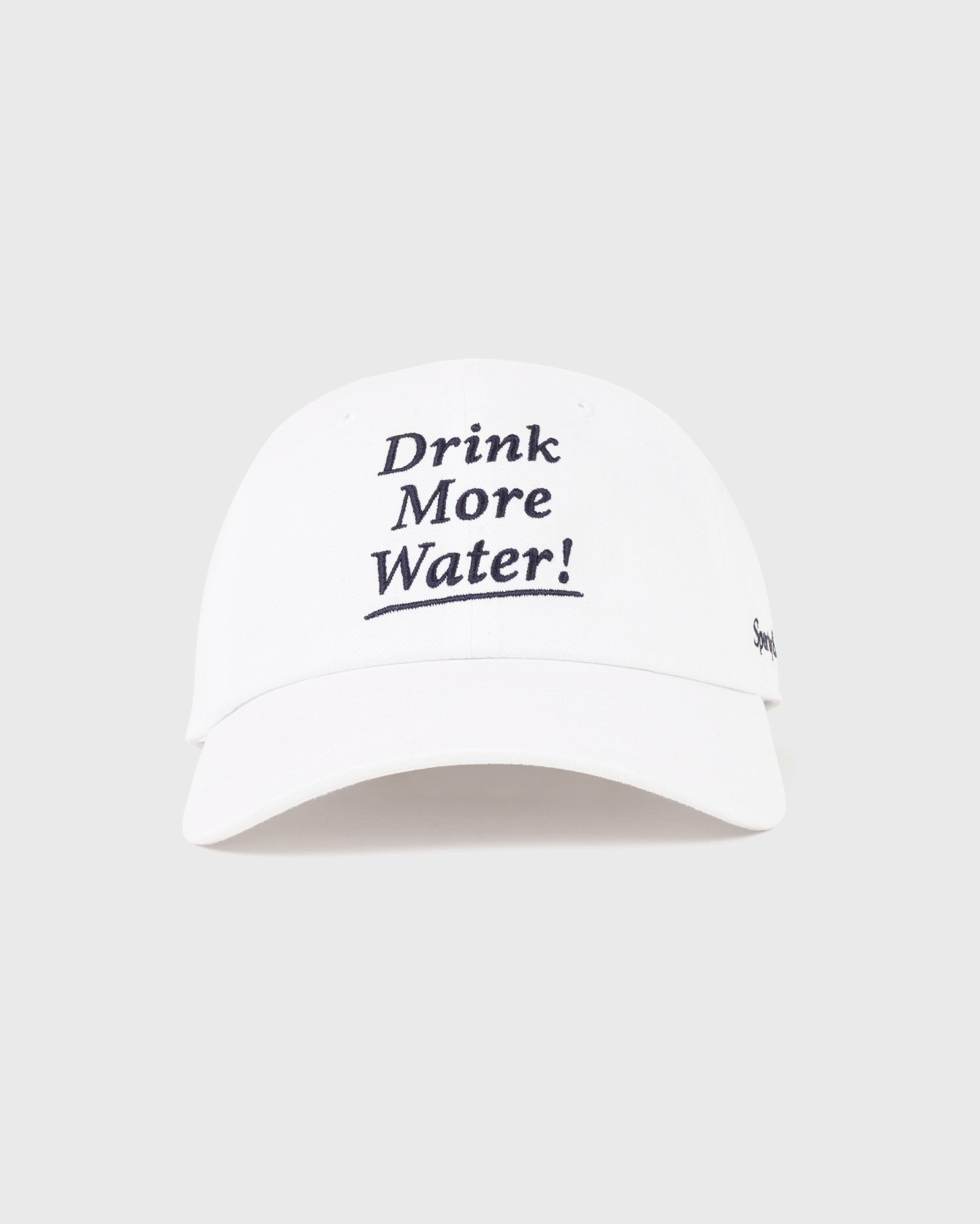 Drink More Water Hat - White/Light Navy Sporty & Rich For Sale