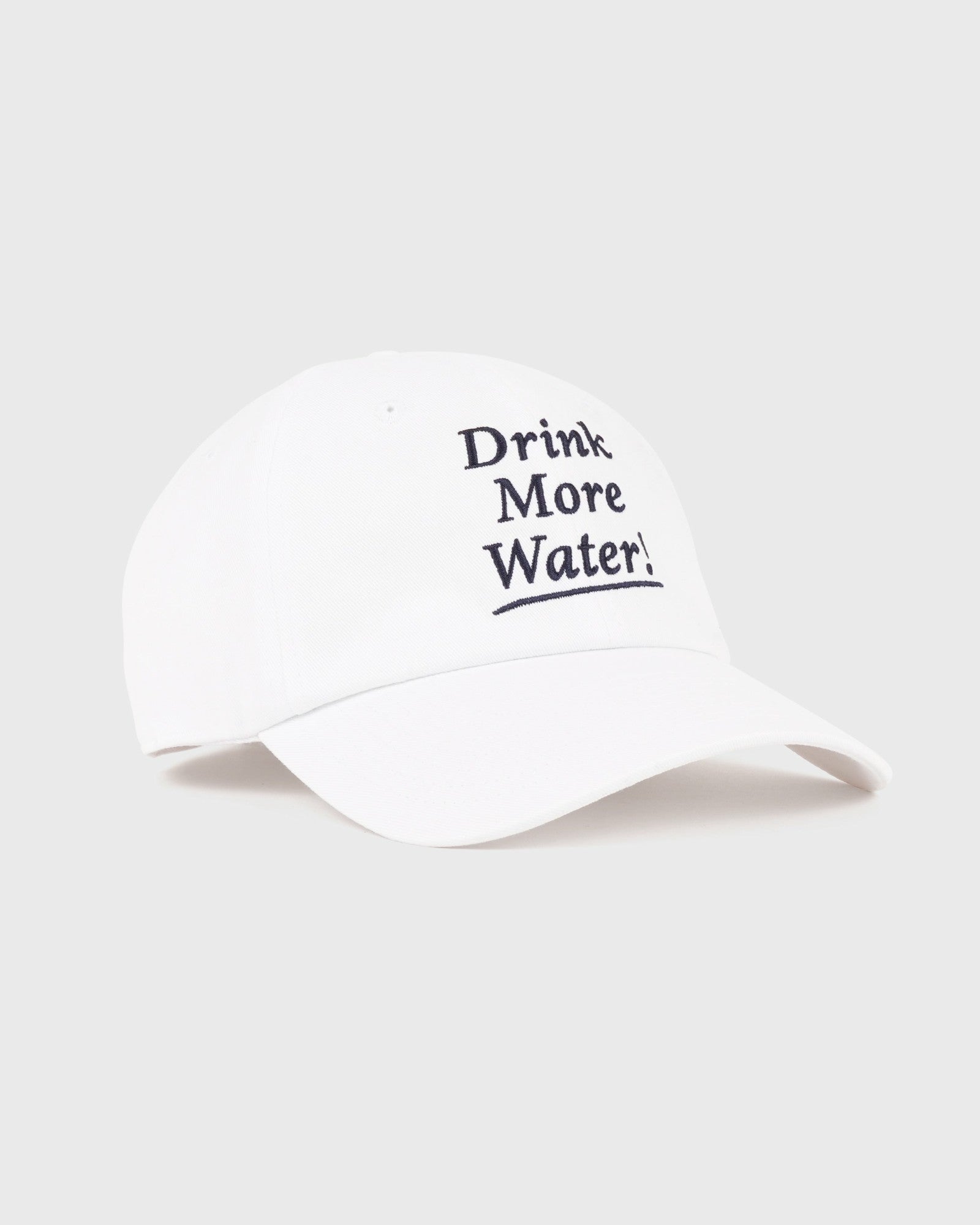 Drink More Water Hat - White/Light Navy Sporty & Rich For Sale