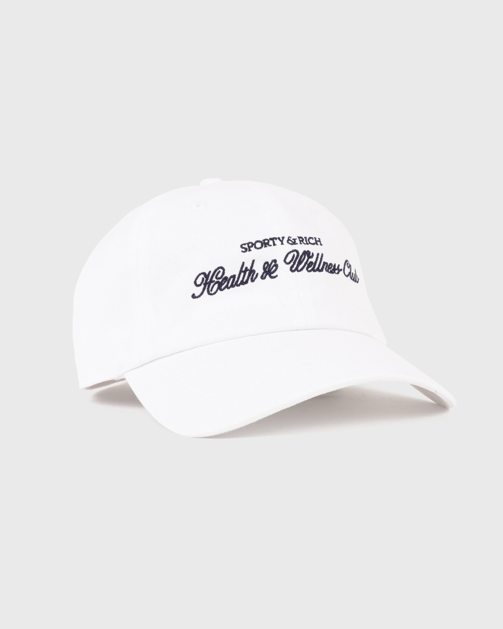 H&W Club Hat - White/Light Navy Sporty & Rich US