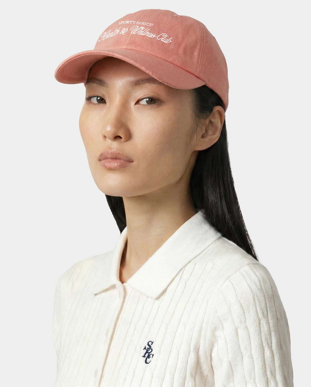 H&W Club Hat - Flamingo/White Sporty & Rich Sale