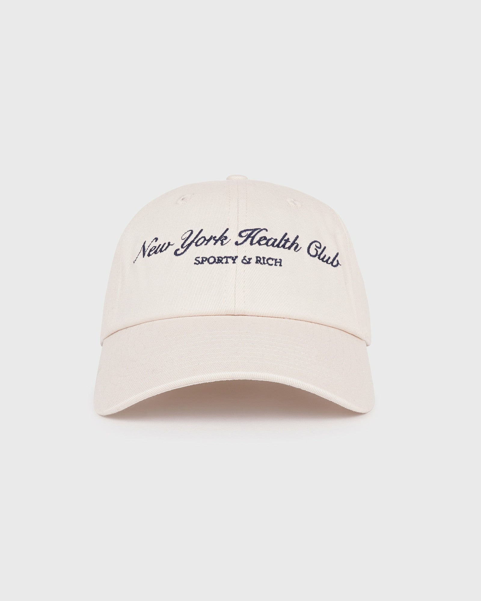 New York Health Club Hat - Cream Sporty & Rich US