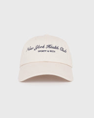 New York Health Club Hat - Cream Sporty & Rich US