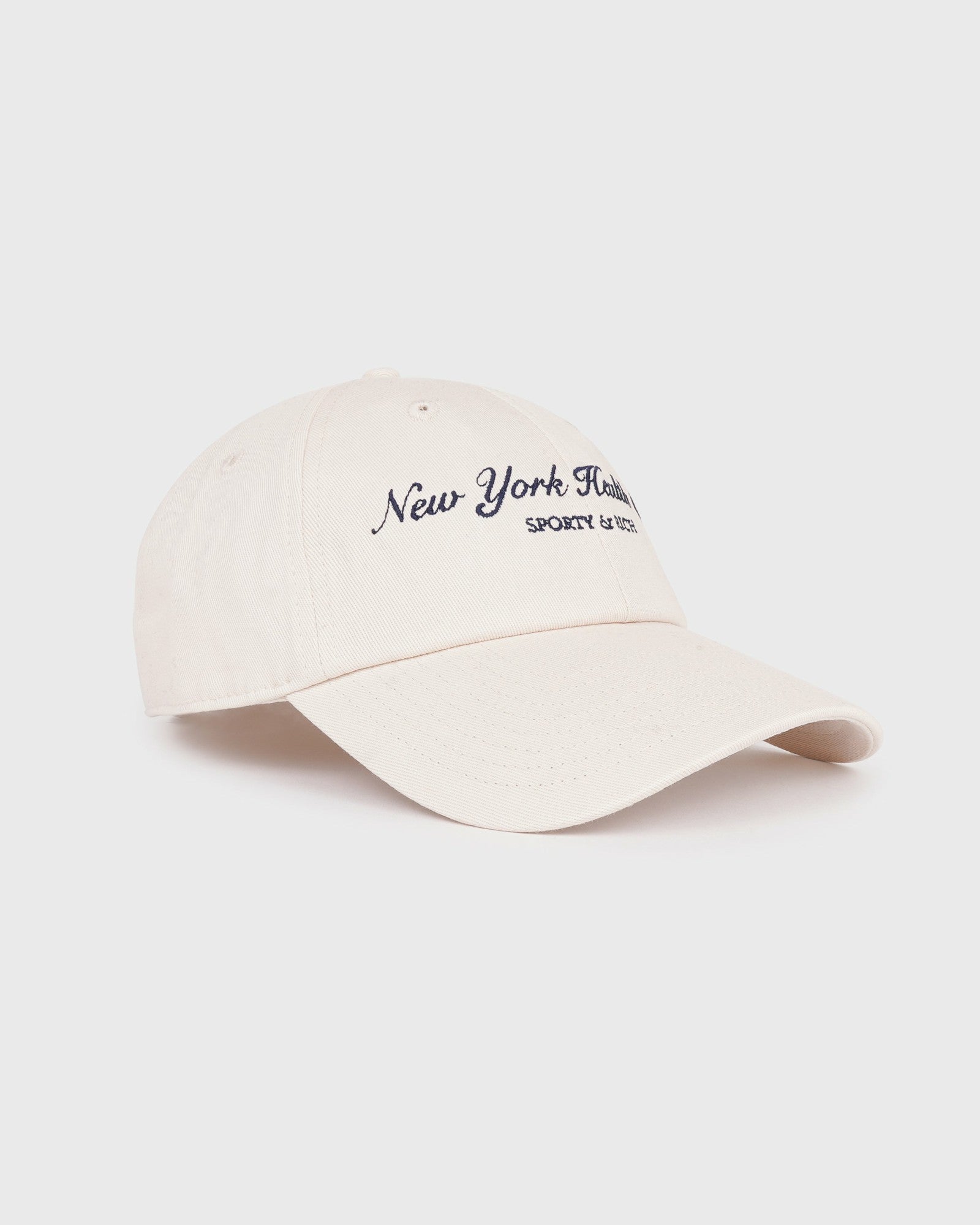 New York Health Club Hat - Cream Sporty & Rich US