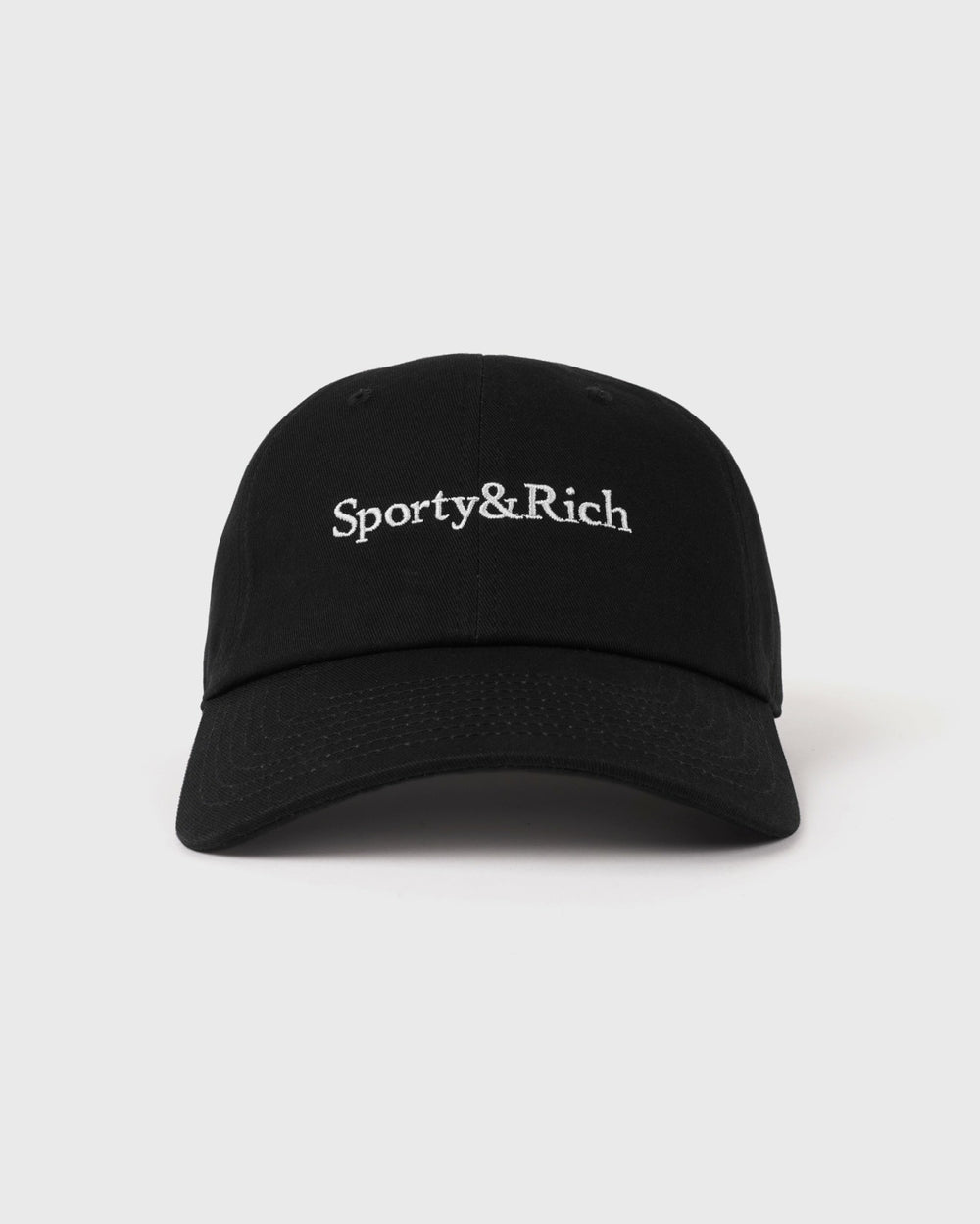 Serif Logo Hat - Faded Black Sporty & Rich For Sale