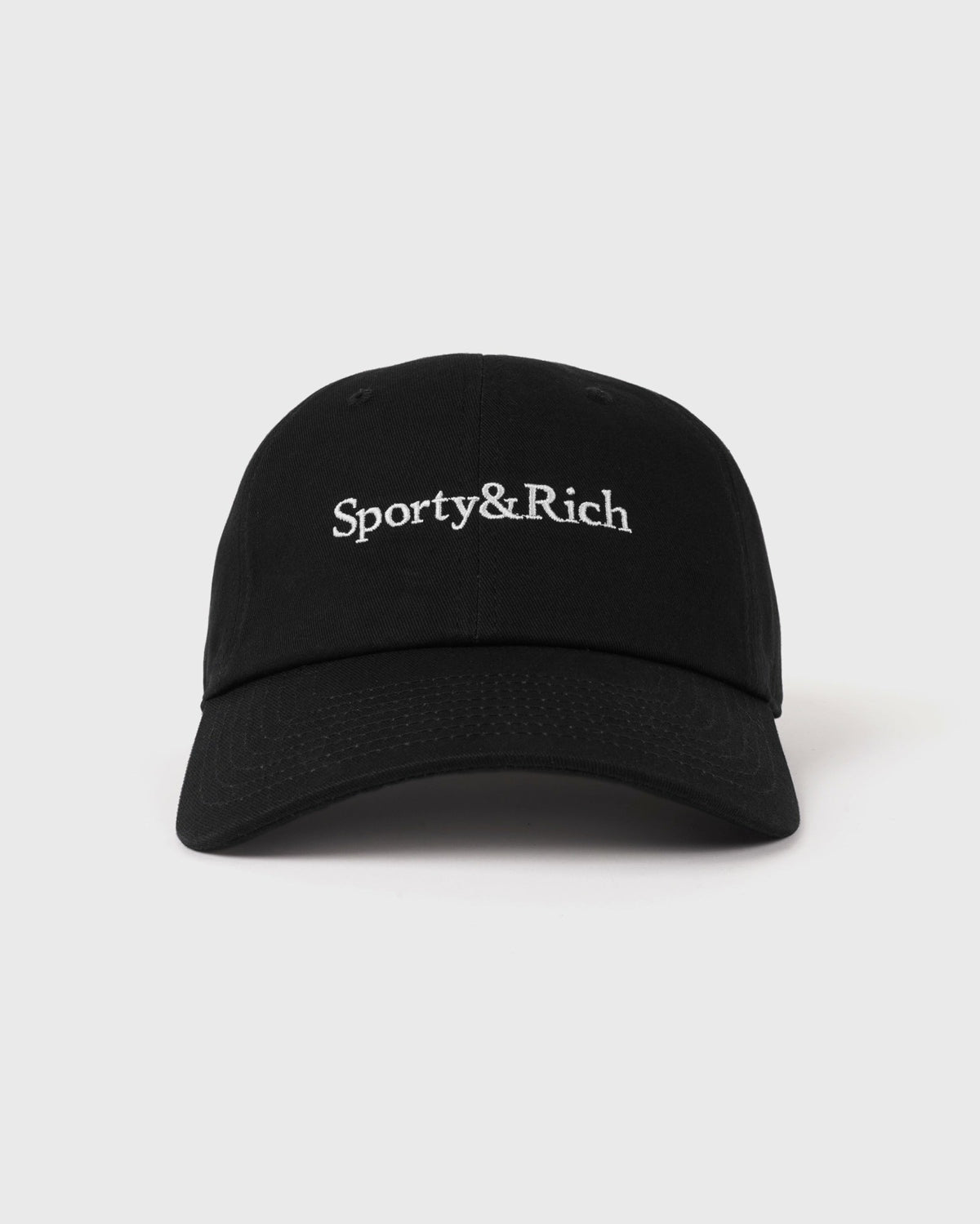 Serif Logo Hat - Faded Black Sporty & Rich For Sale