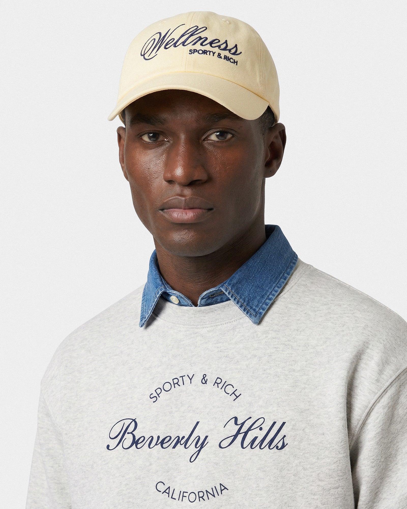 Avenue Hat - Almond Sporty & Rich Online