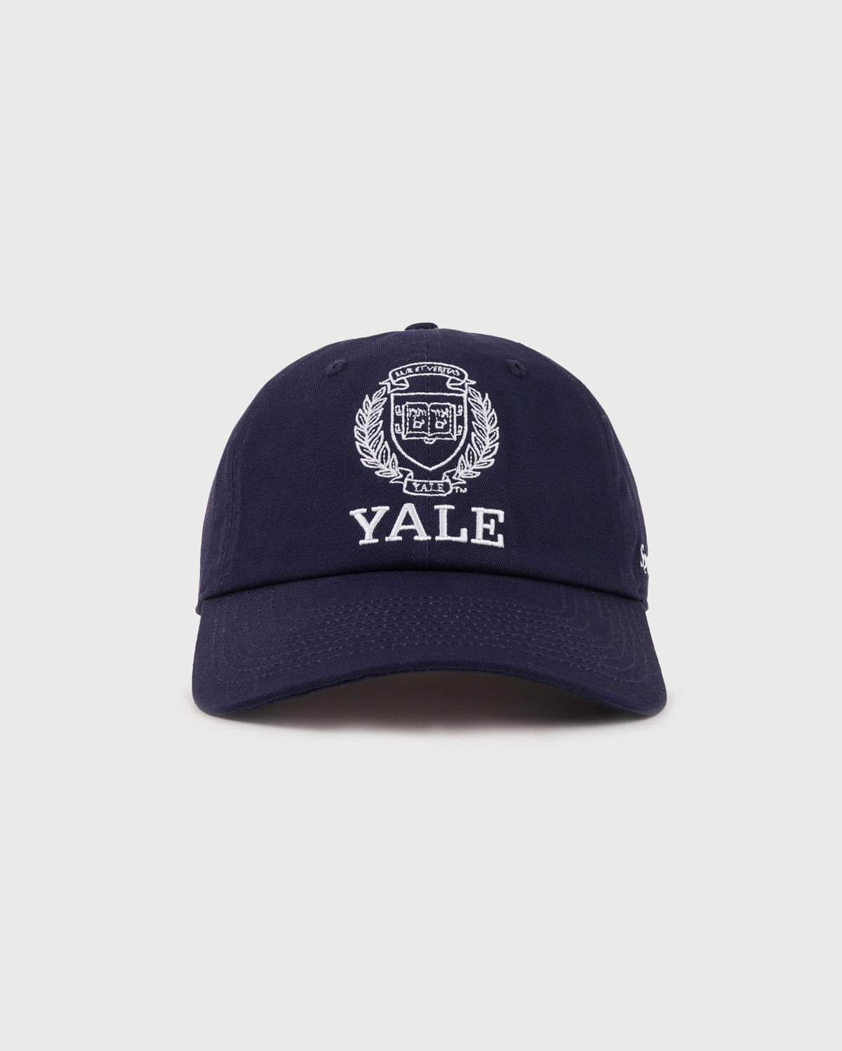 Yale Crest Hat - Navy Sporty & Rich Sale