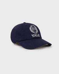 Yale Crest Hat - Navy Sporty & Rich Sale