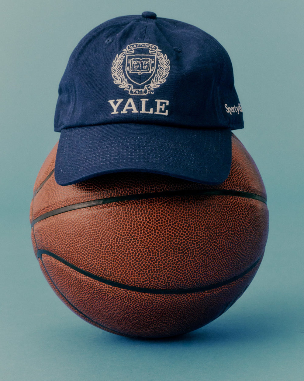 Yale Crest Hat - Navy Sporty & Rich Sale