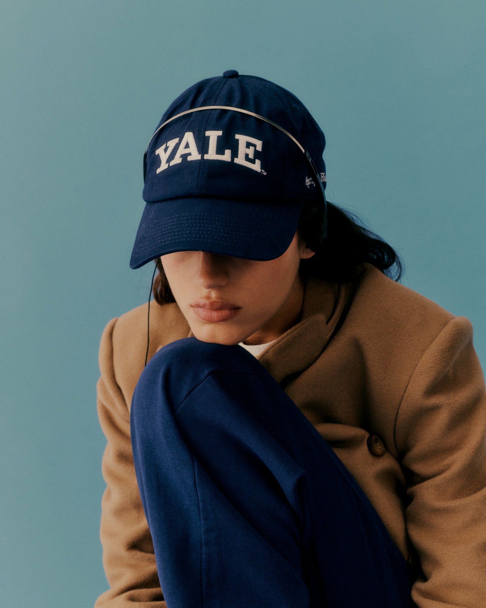 Yale Classic Hat - Navy Sporty & Rich Discount