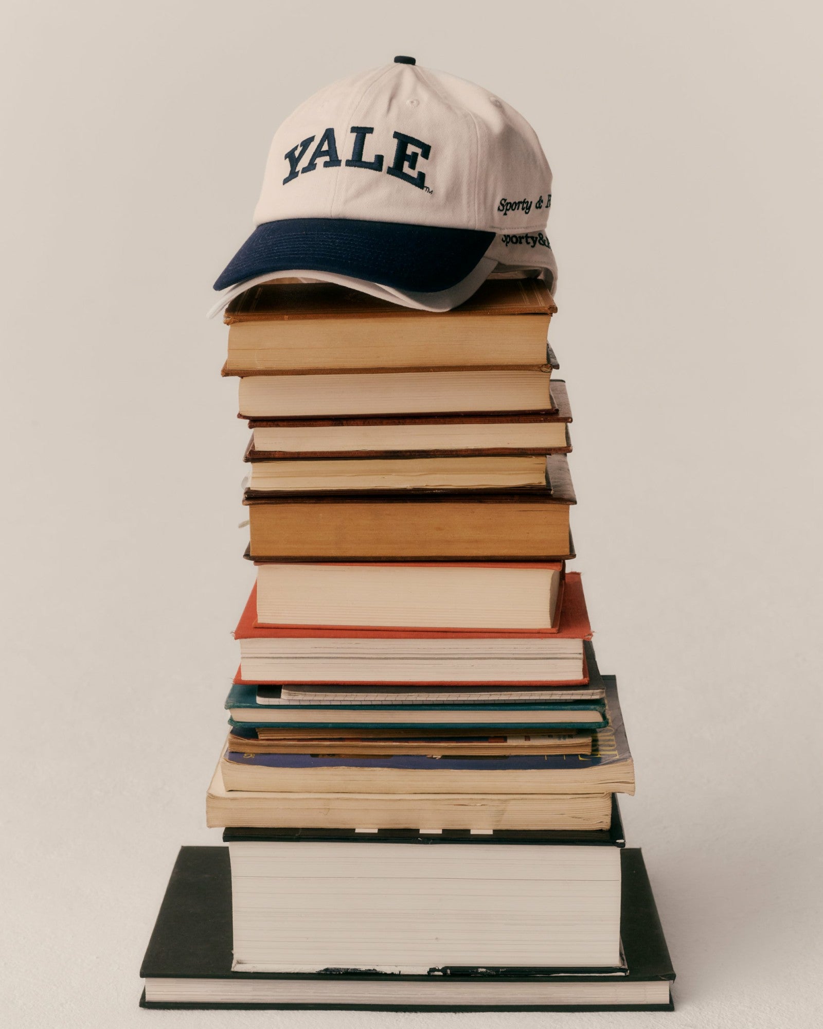 Yale Classic Hat - White/Navy Sporty & Rich Outlet