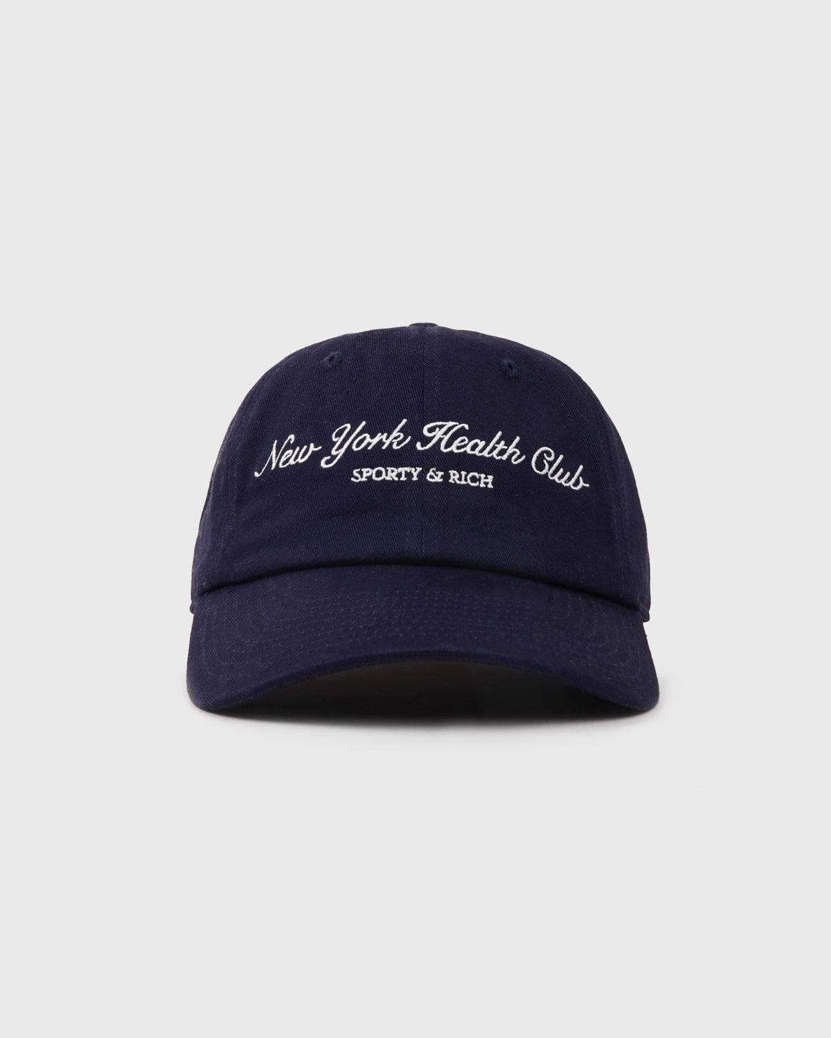 NY Health Club Hat - Navy Sporty & Rich US