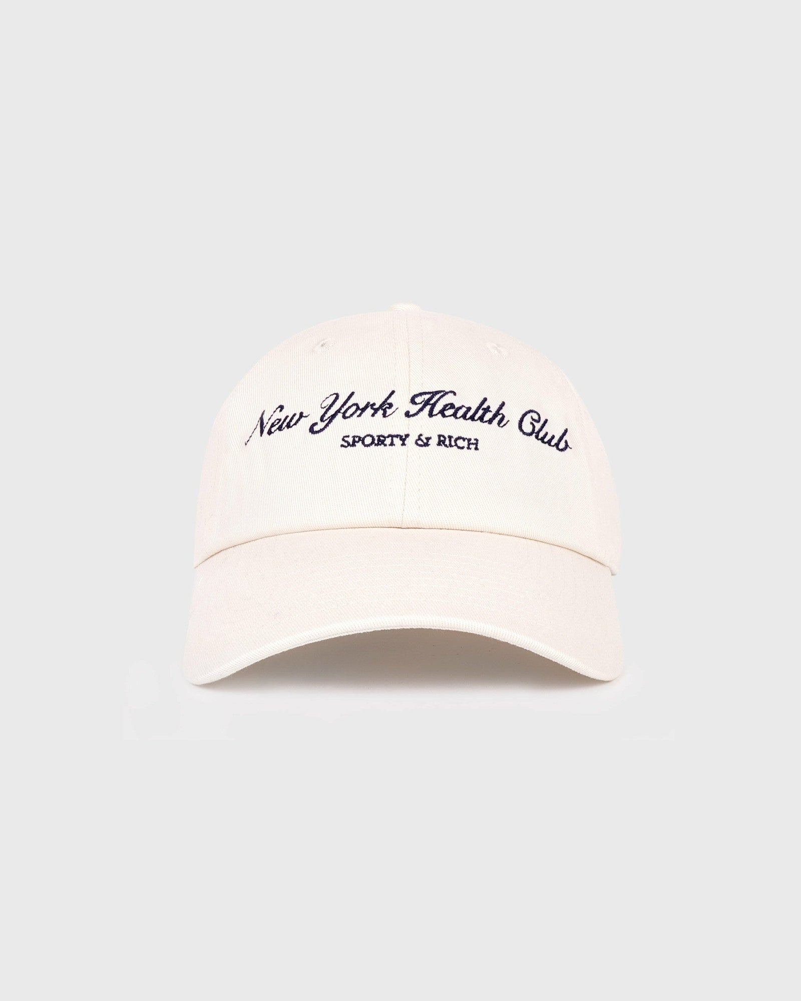NY Health Club Hat - Cream/Navy Sporty & Rich Sale