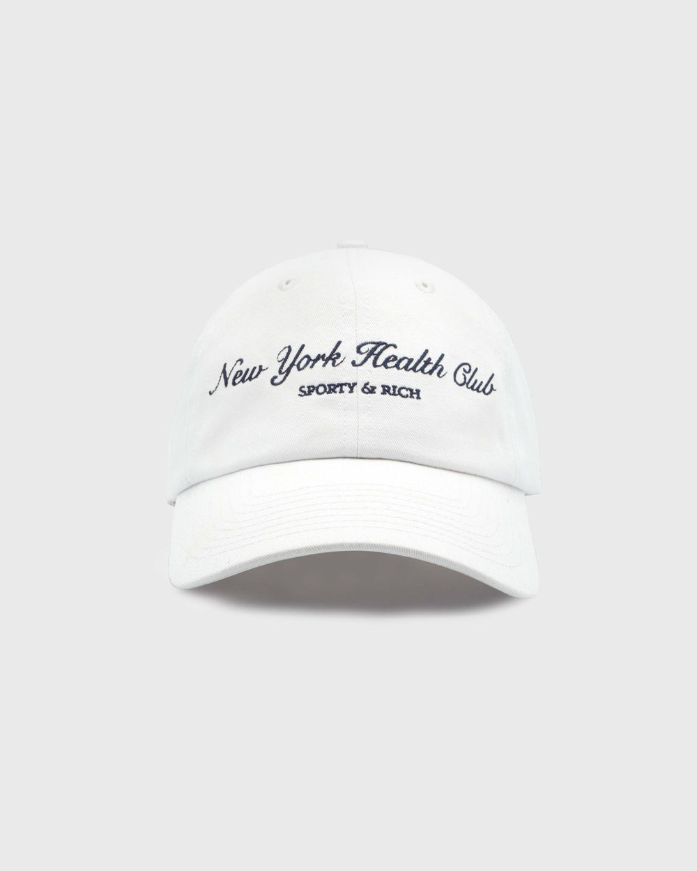 NY Health Club Hat - White/Navy Sporty & Rich Online