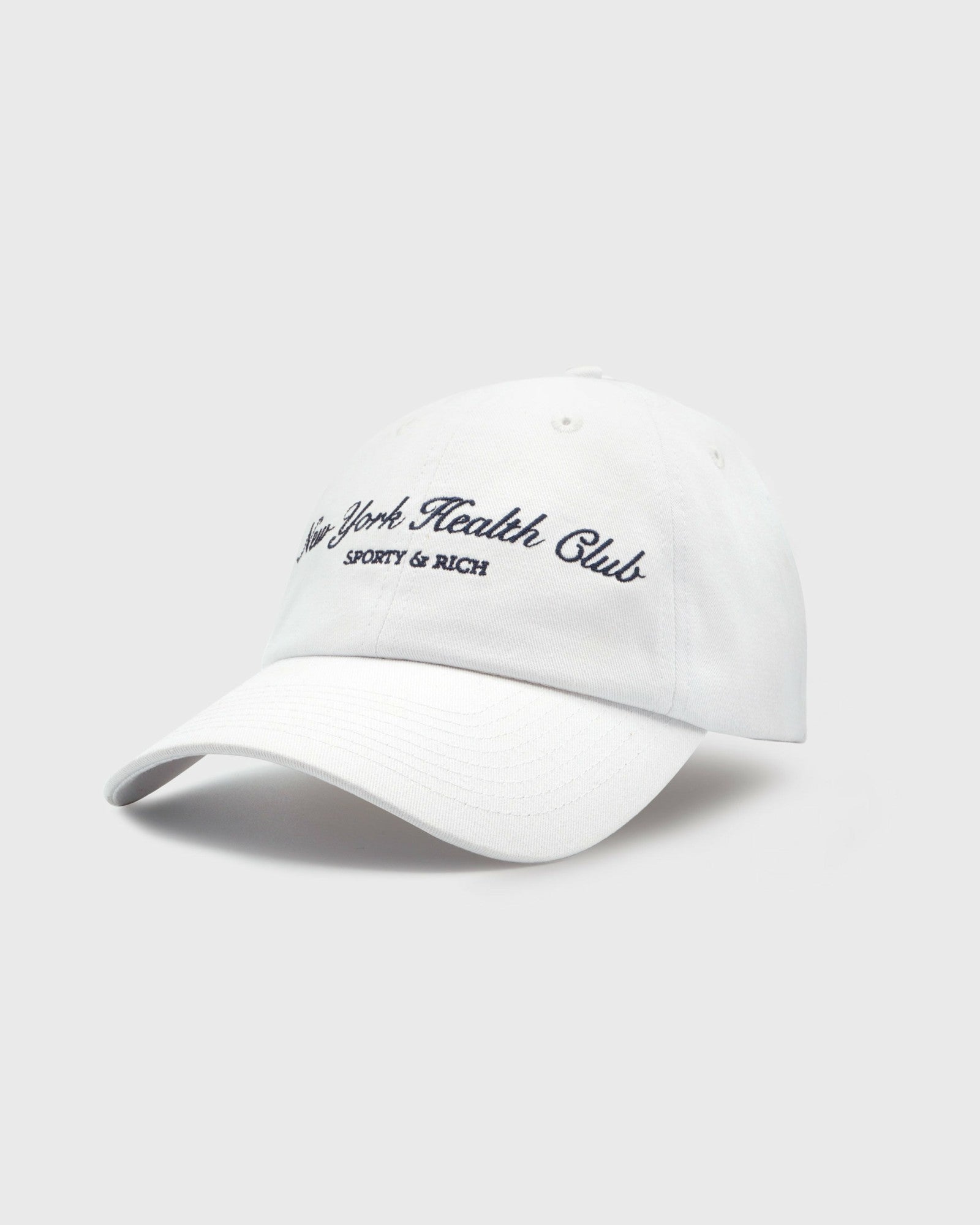NY Health Club Hat - White/Navy Sporty & Rich Online