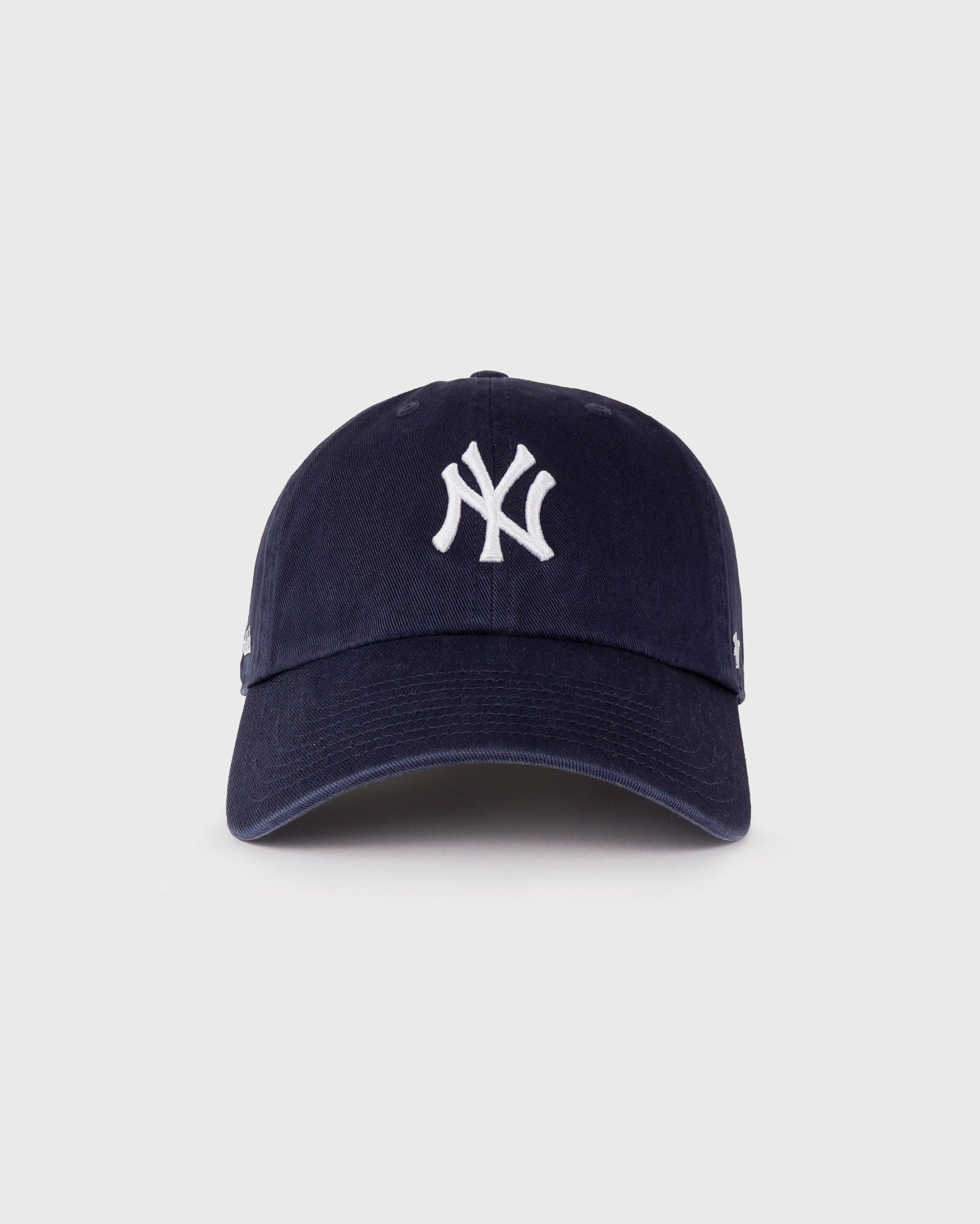 Yankees Serif Hat - Navy/White Sporty & Rich Discount