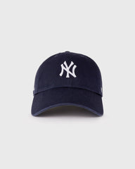 Yankees Serif Hat - Navy/White Sporty & Rich Discount