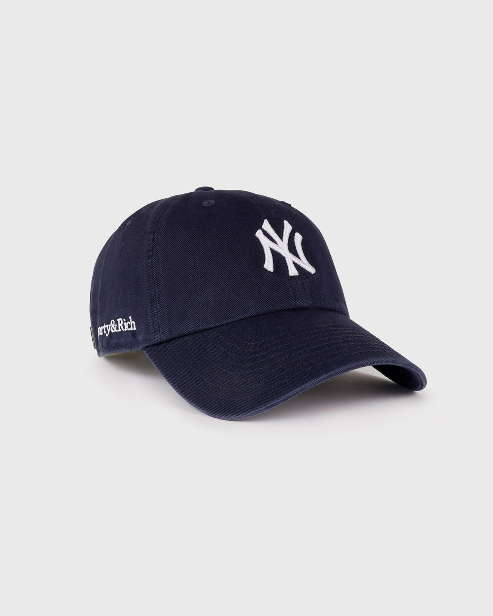 Yankees Serif Hat - Navy/White Sporty & Rich Discount