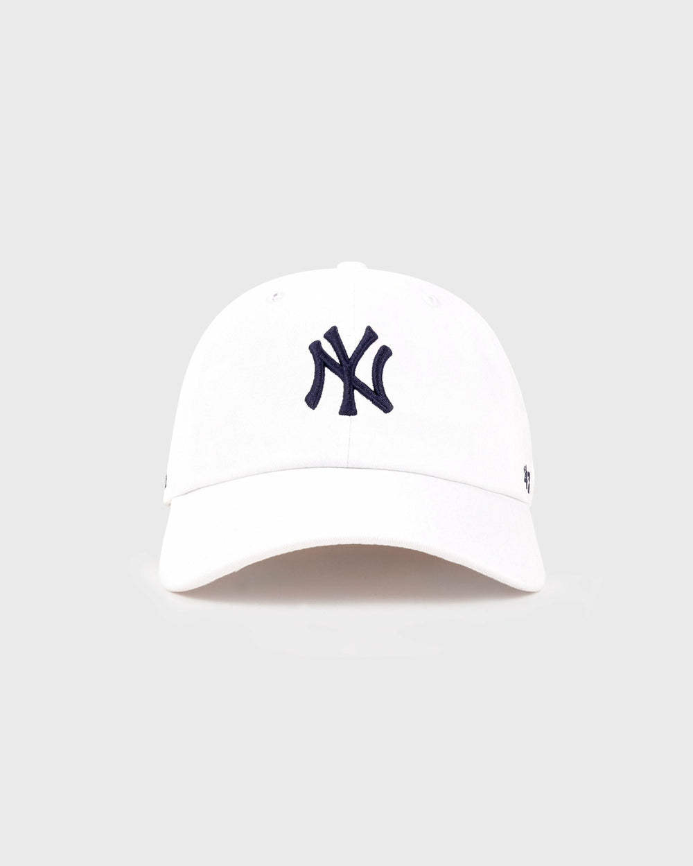 Yankees Serif Hat - White/Navy Sporty & Rich Online