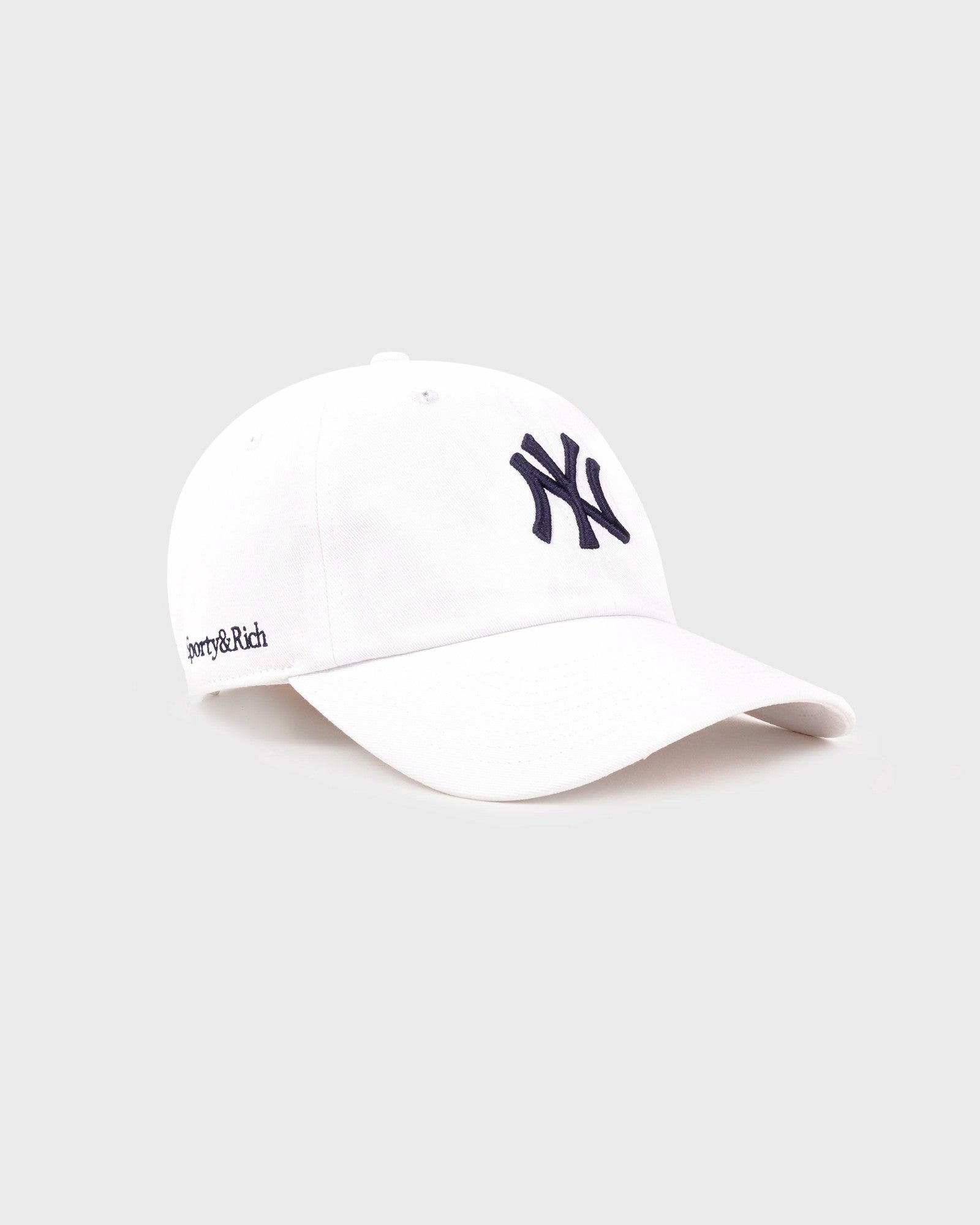 Yankees Serif Hat - White/Navy Sporty & Rich Online