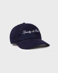 Signature Logo Wool Hat - Dark Navy Sporty & Rich Discount