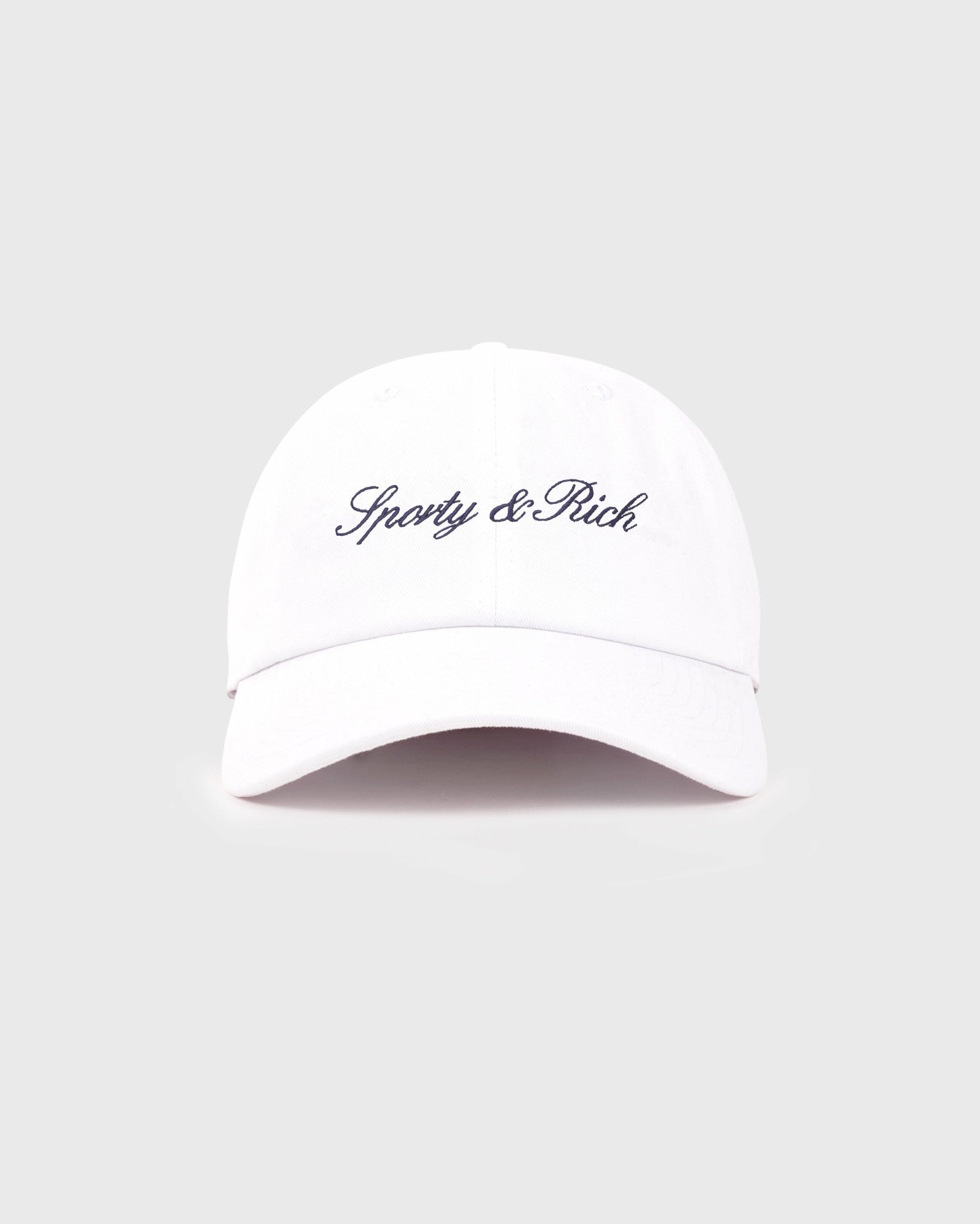 Signature NY Hat - White/Navy Sporty & Rich For Sale