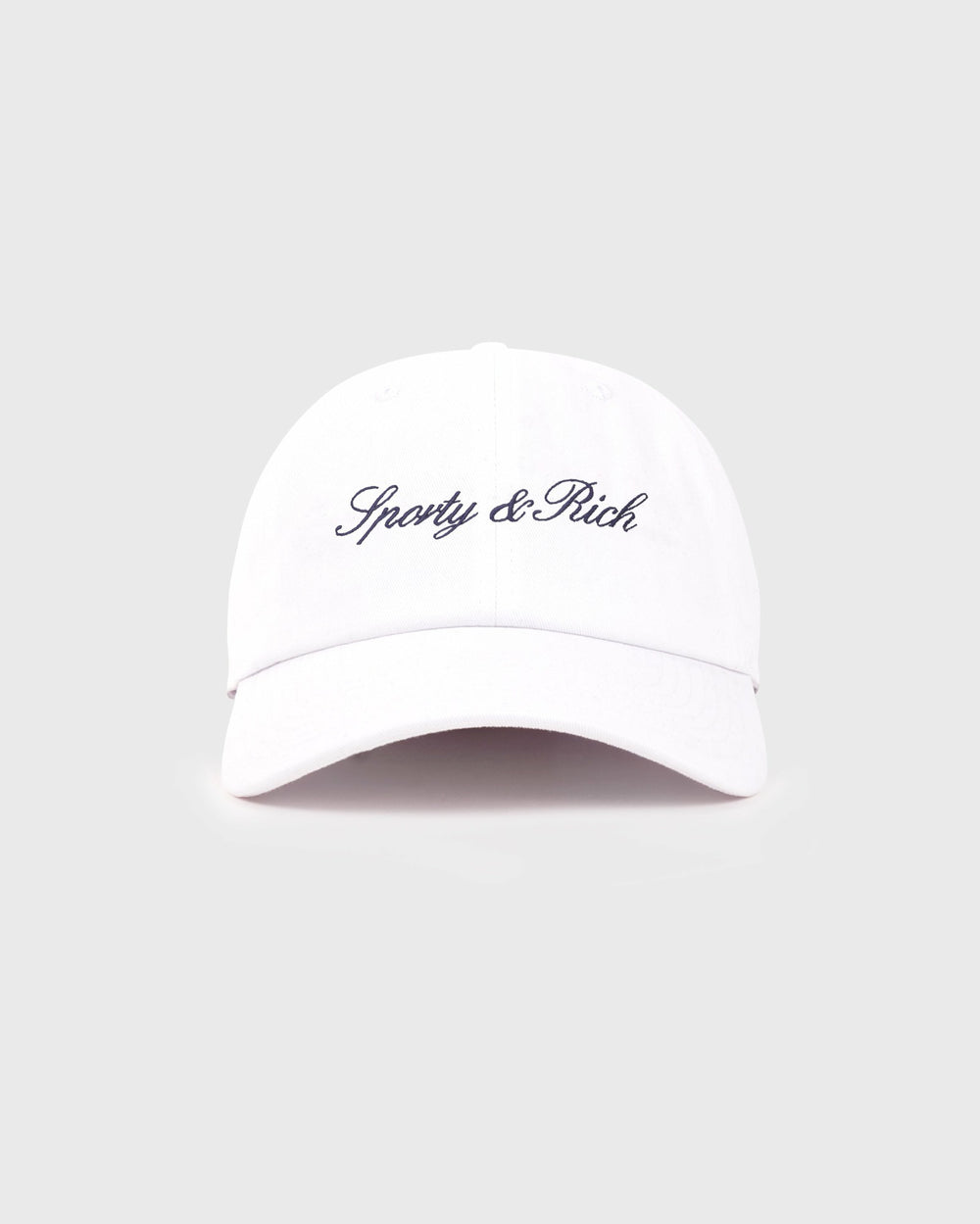 Signature NY Hat - White/Navy Sporty & Rich For Sale