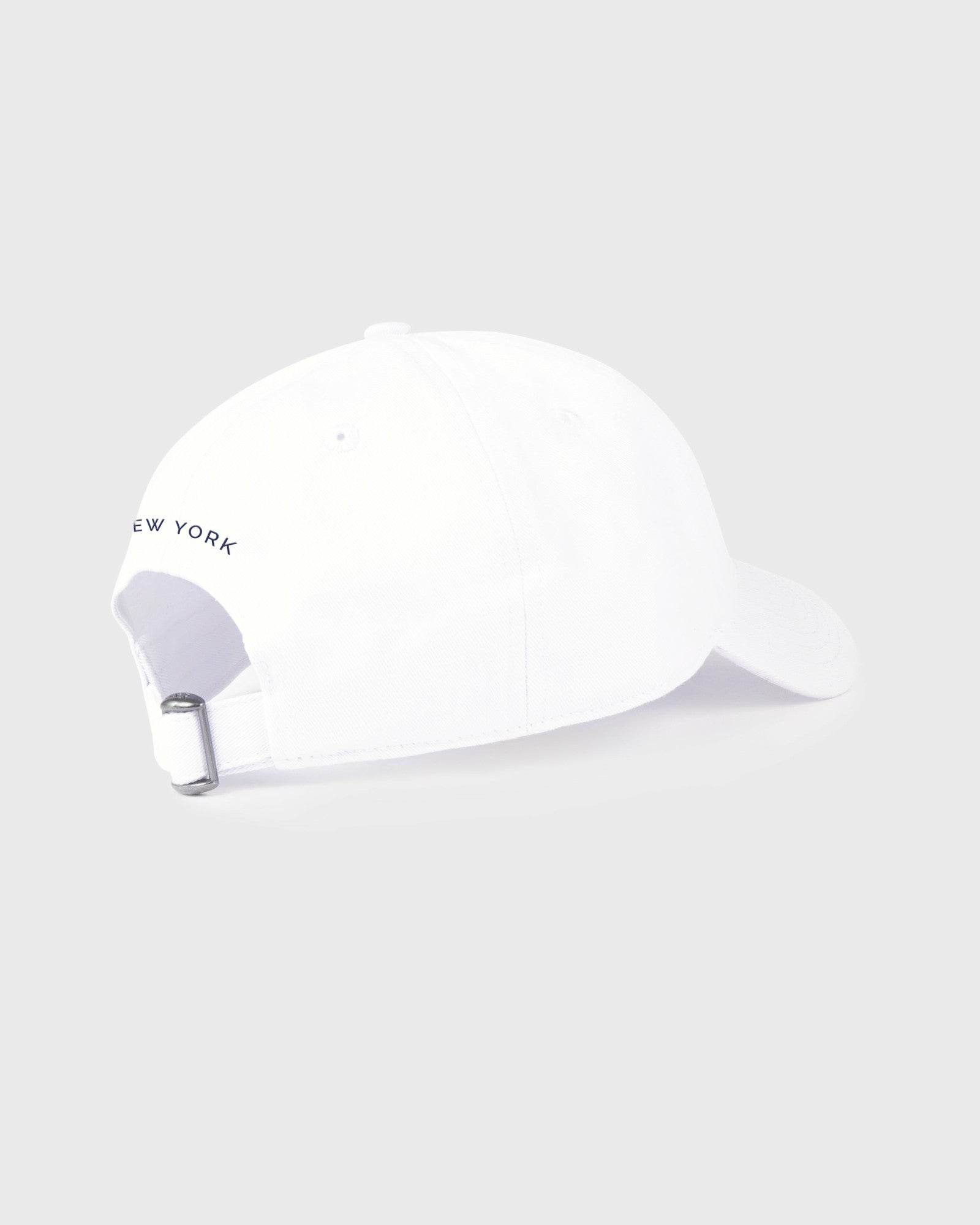 Signature NY Hat - White/Navy Sporty & Rich For Sale