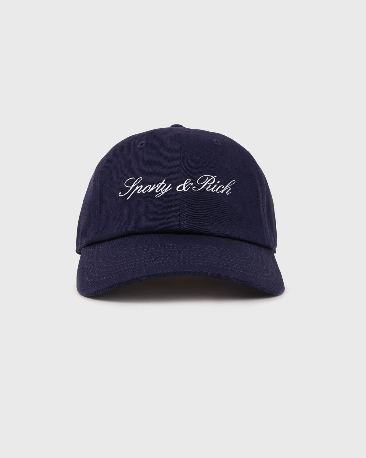 Signature NY Hat - Navy/White Sporty & Rich Outlet