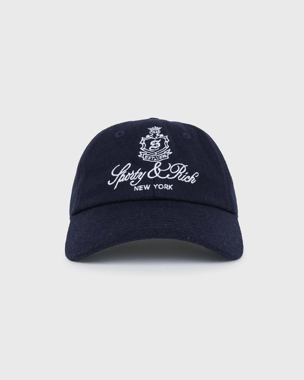 Vendome Wool Hat - Navy Sporty & Rich Sale
