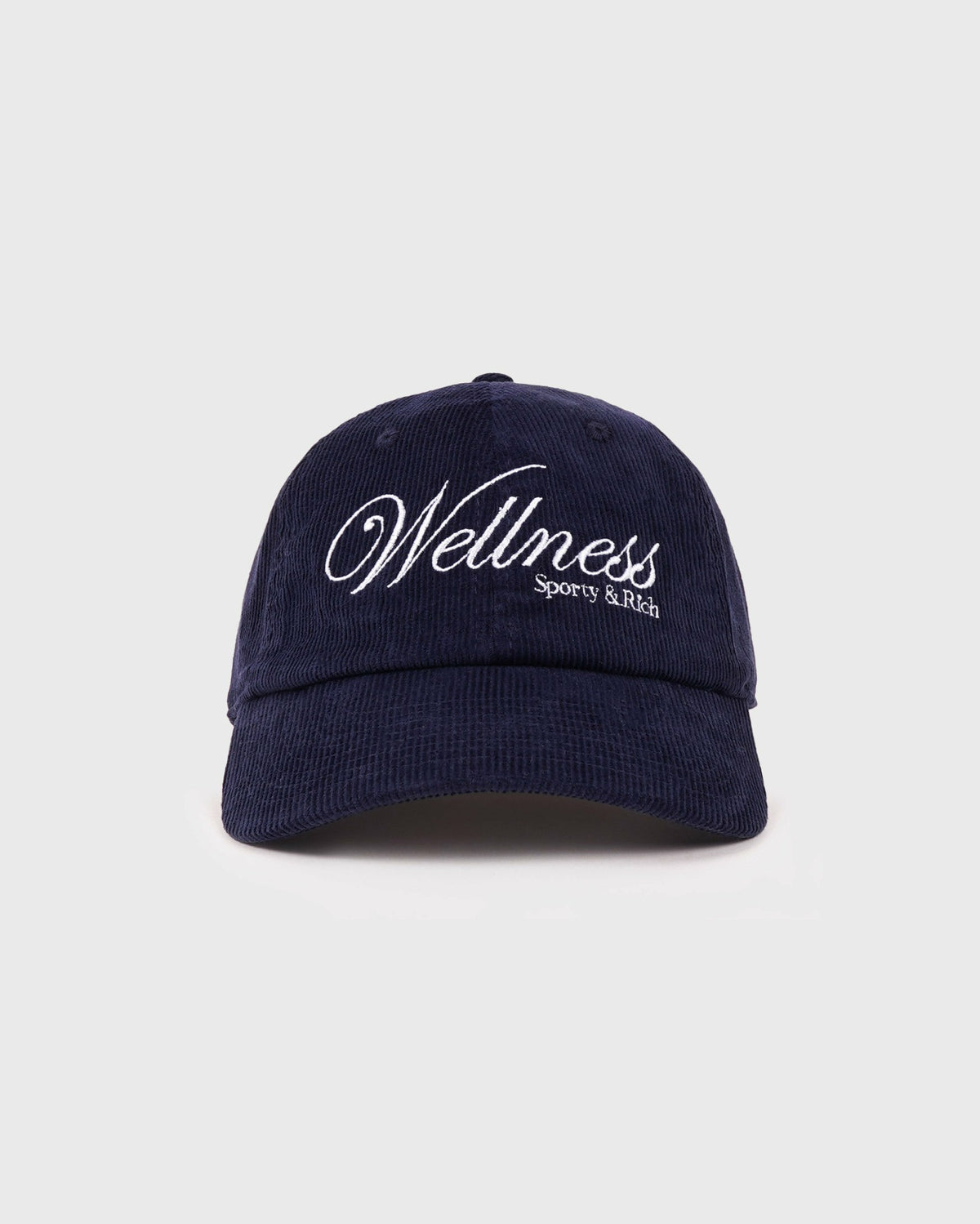 Soho Corduroy Hat - Navy/White Sporty & Rich Sale