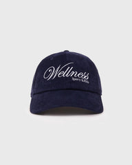 Soho Corduroy Hat - Navy/White Sporty & Rich Sale