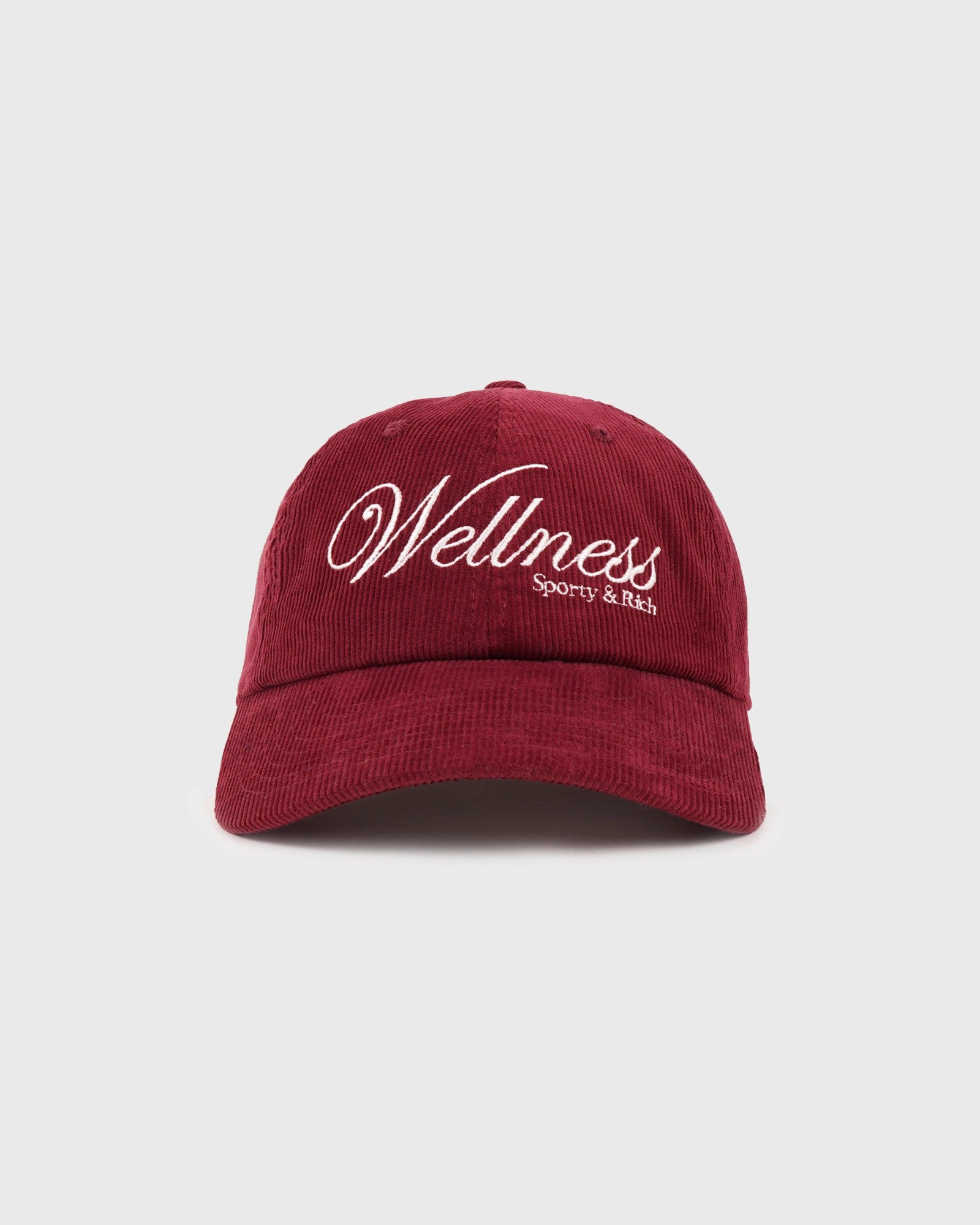 Soho Corduroy Hat - Merlot/Cream Sporty & Rich Online