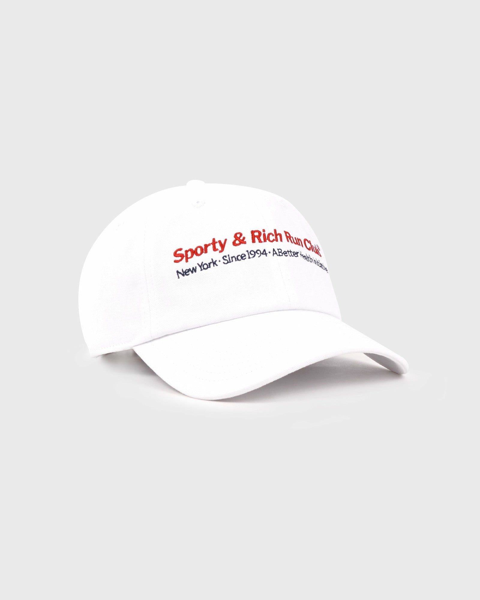 Run Club Hat - White/Ruby/Navy Sporty & Rich Online