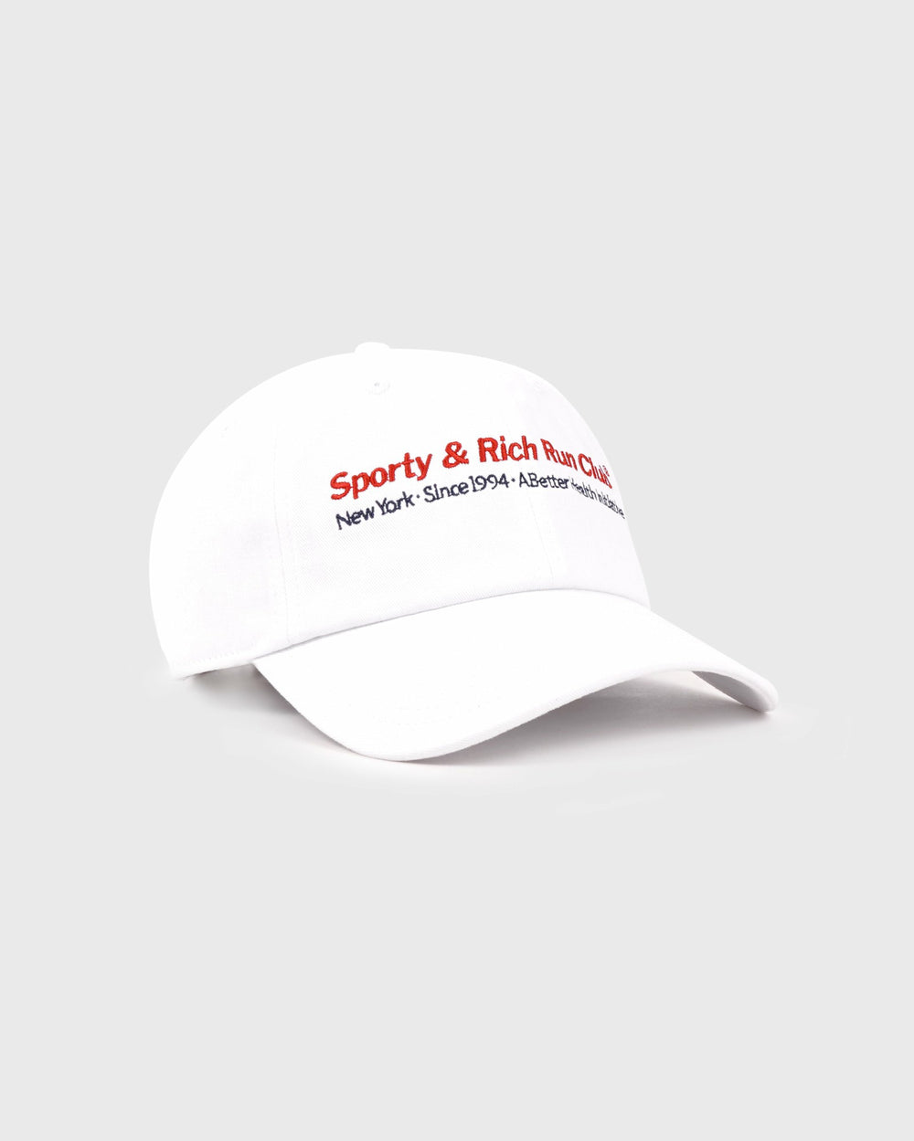 Run Club Hat - White/Ruby/Navy Sporty & Rich Online