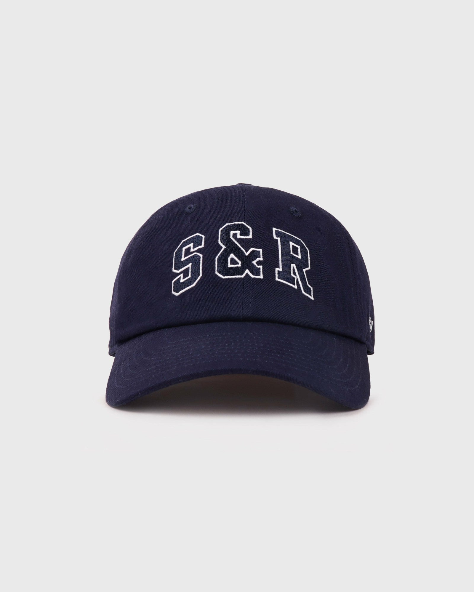 S&R Ivy Hat - Navy/White Sporty & Rich Discount