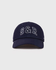 S&R Ivy Hat - Navy/White Sporty & Rich Discount