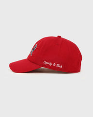 S&R Ivy Hat - Ruby/Navy Sporty & Rich For Sale
