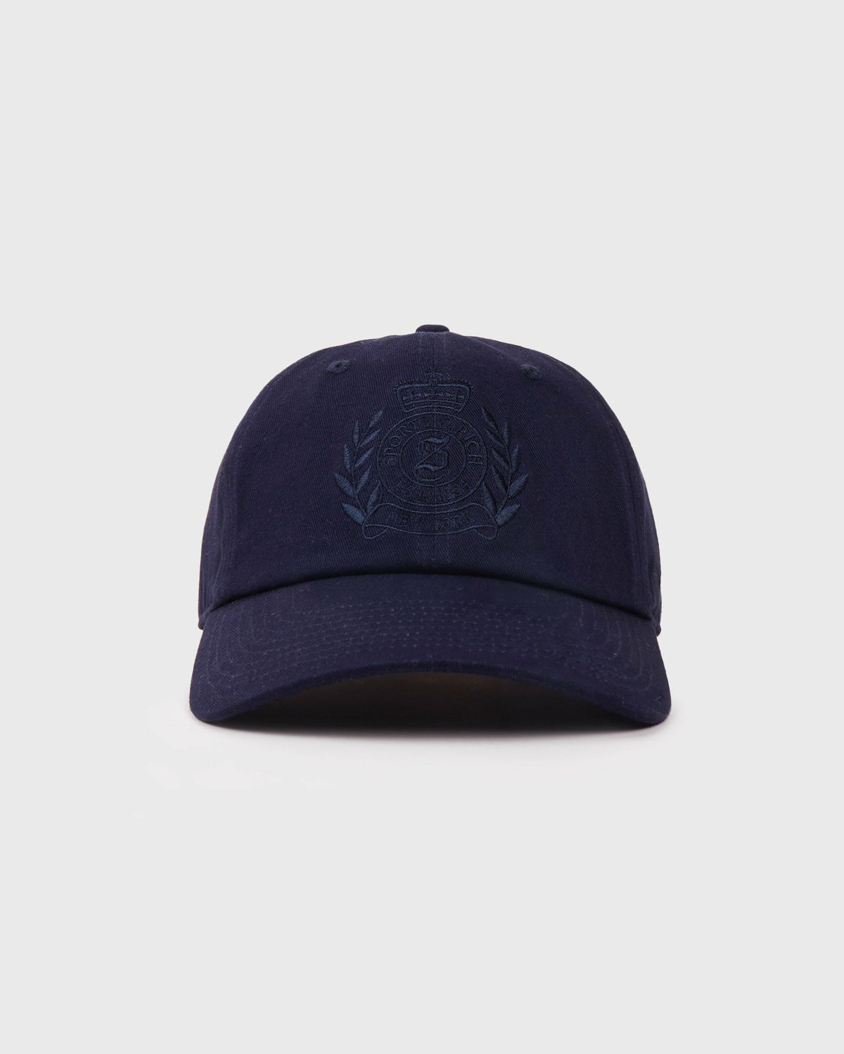 NY Crest Hat - Navy Sporty & Rich Outlet