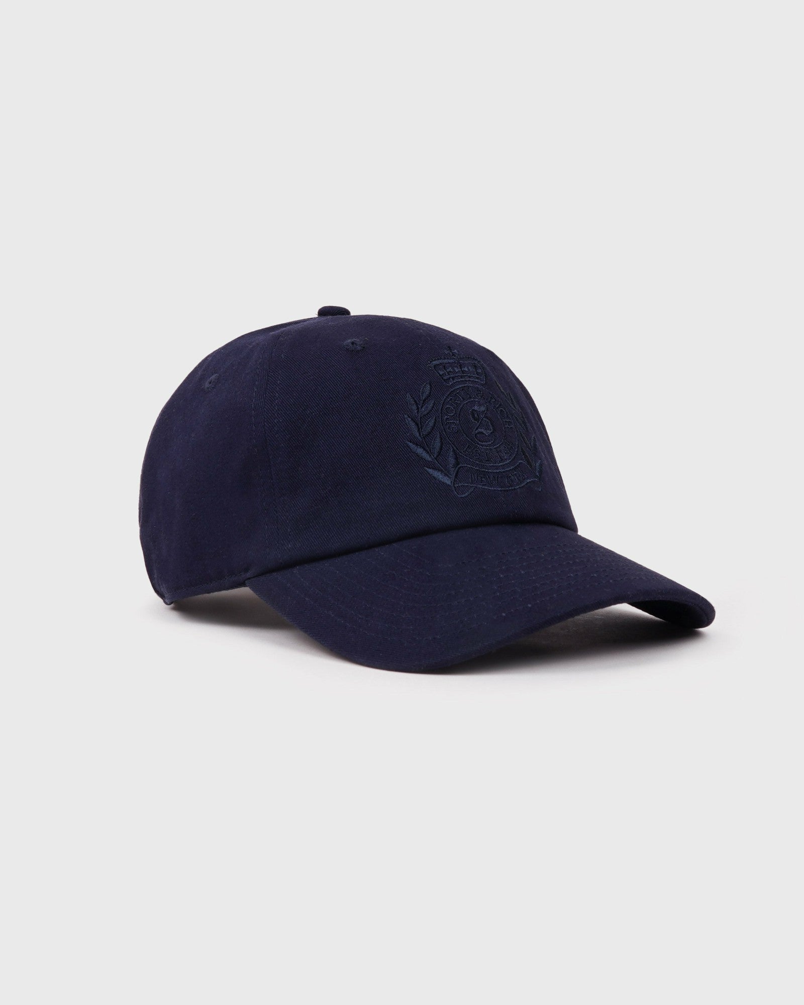 NY Crest Hat - Navy Sporty & Rich Outlet