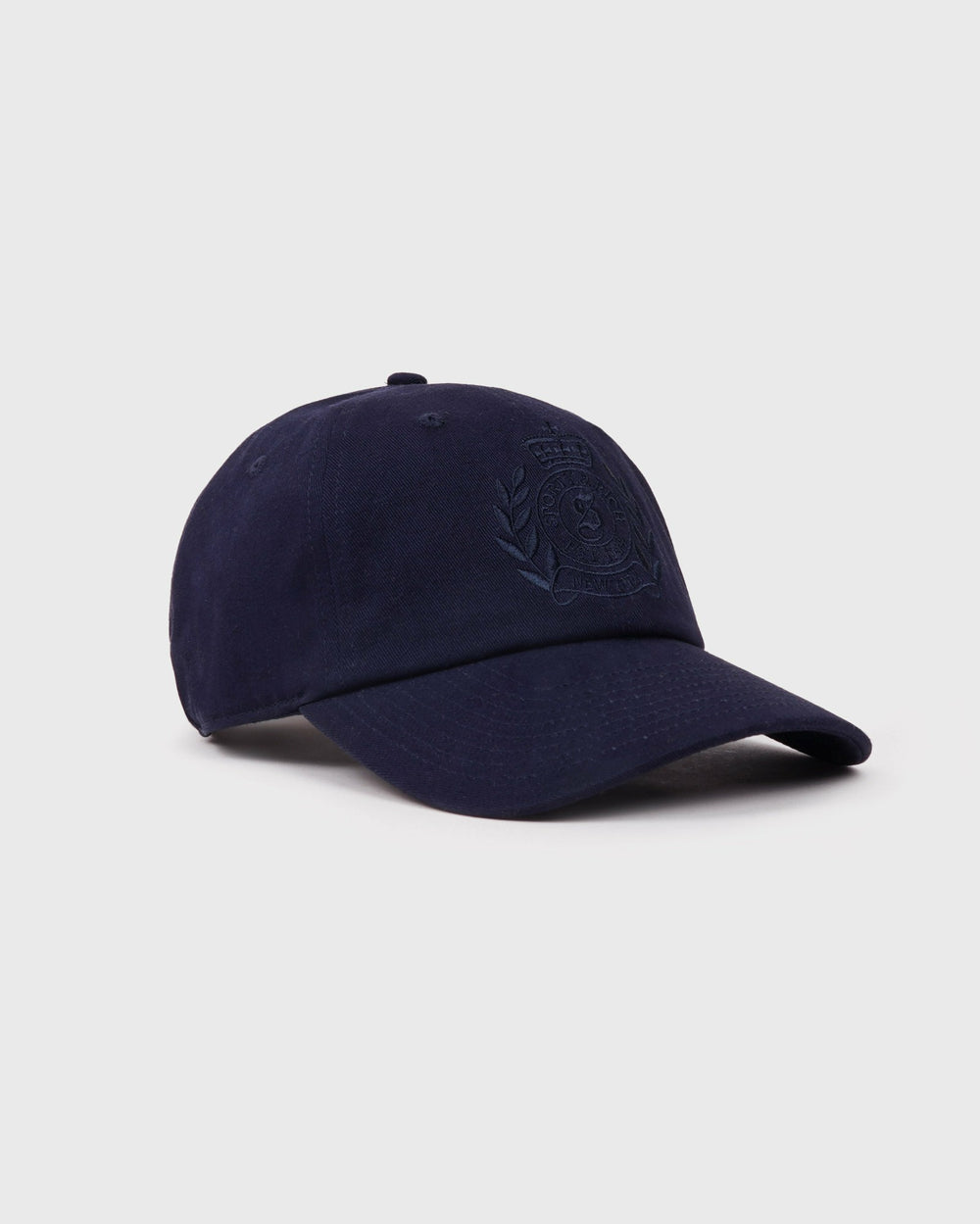 NY Crest Hat - Navy Sporty & Rich Outlet