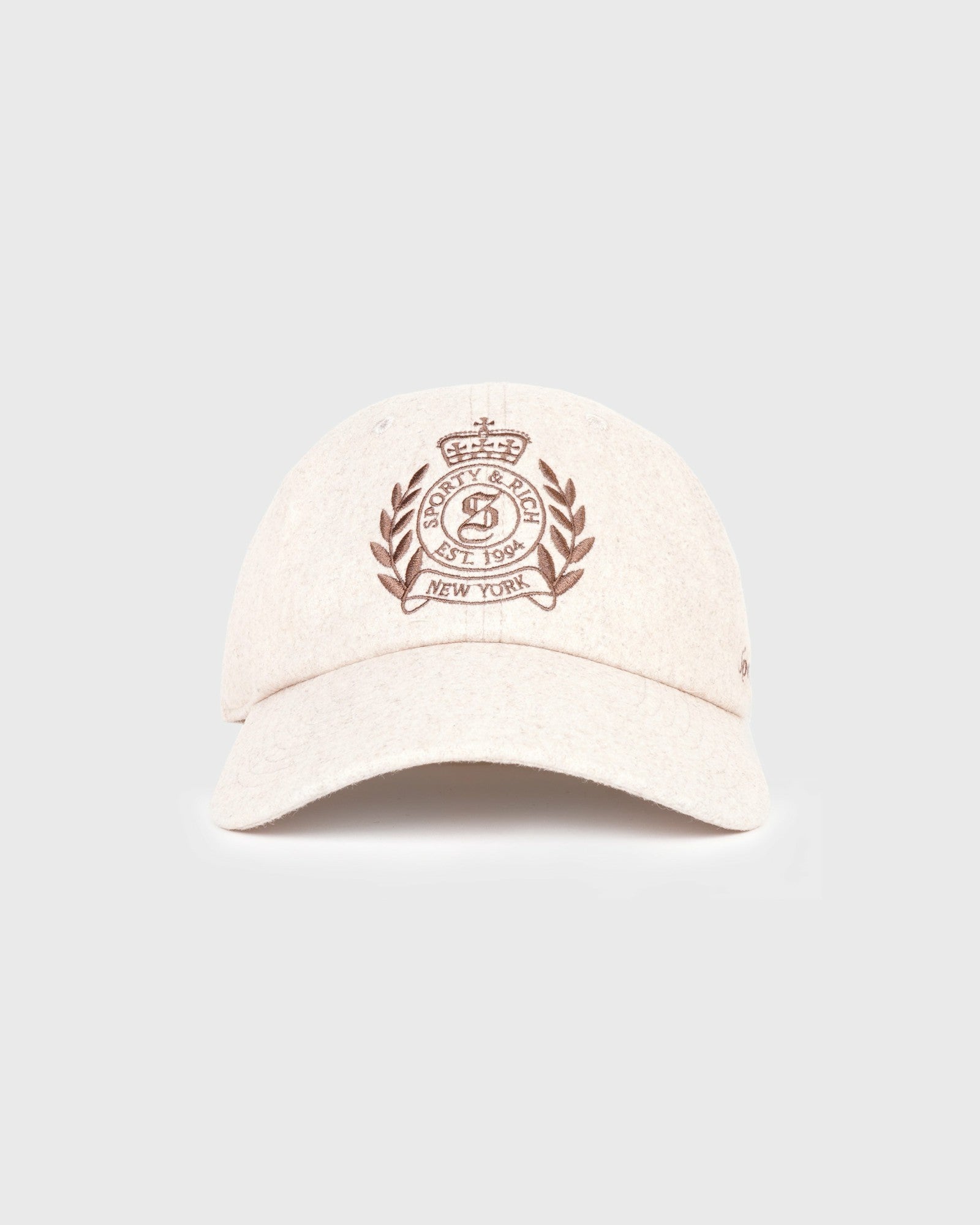 NY Crest Wool Hat - Tapioca Sporty & Rich Sale
