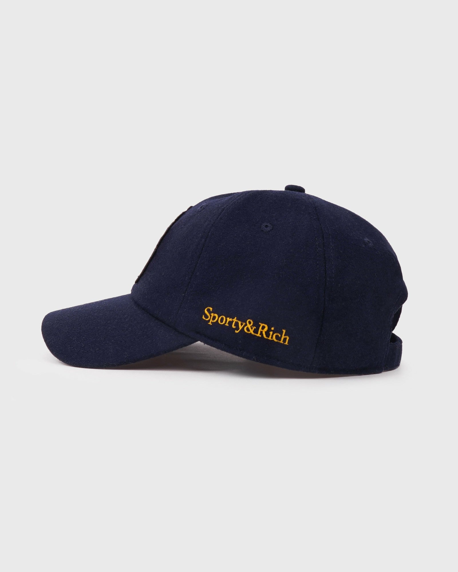 NY Crest Wool Hat - Navy Sporty & Rich Online
