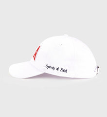 USA Hat - White/Sports Red/ Navy Sporty & Rich For Sale