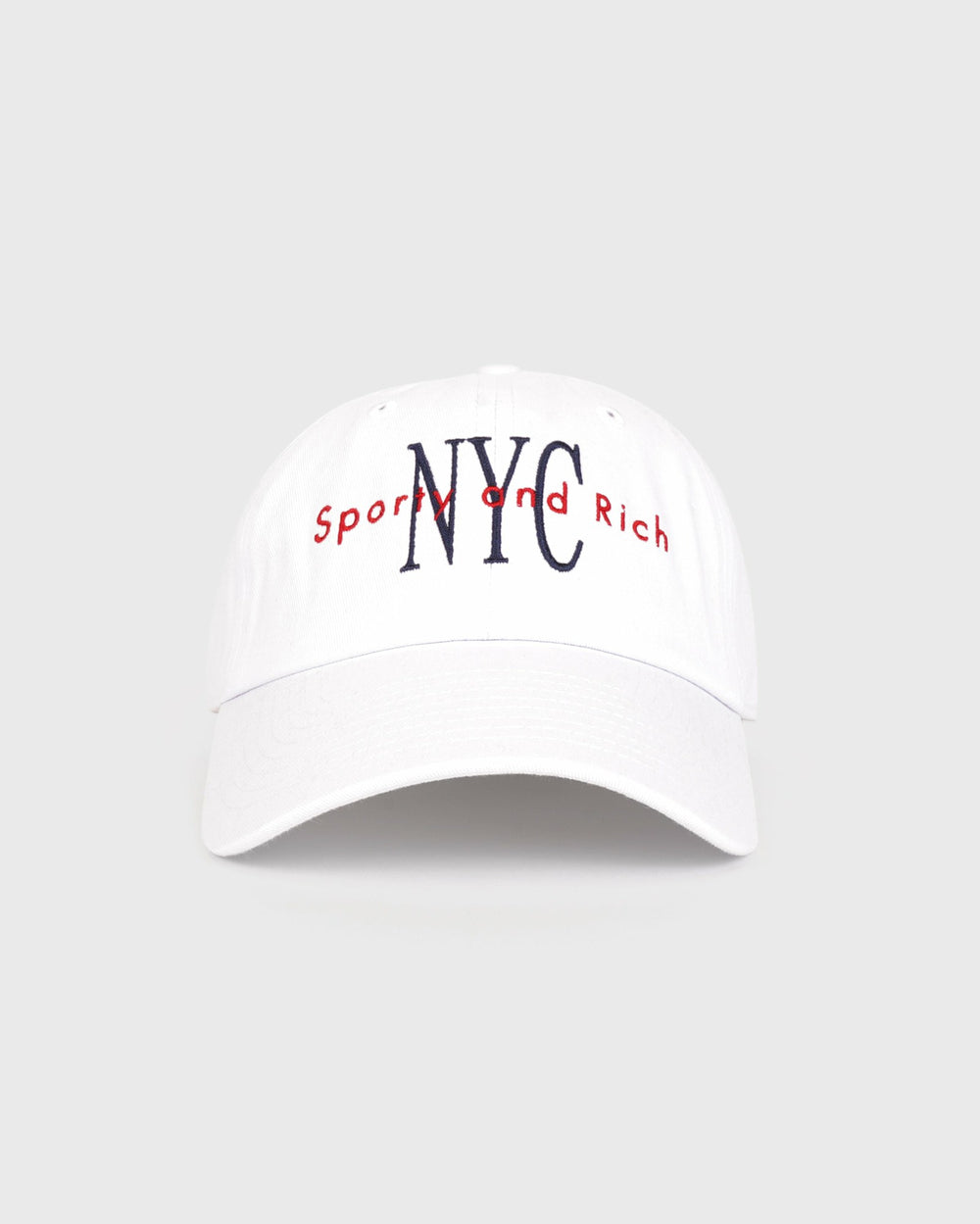 NY Minute Hat - White/Navy Sporty & Rich US