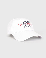 NY Minute Hat - White/Navy Sporty & Rich US