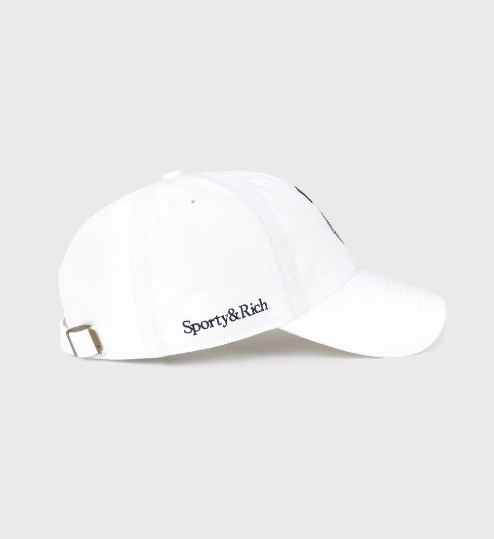 UCLA Crest Hat - White/Navy Sporty & Rich Outlet